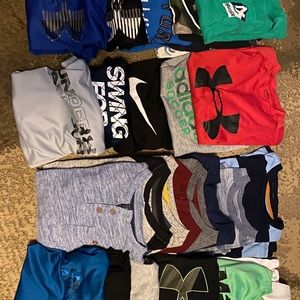 Boys long sleeve shirts size 7